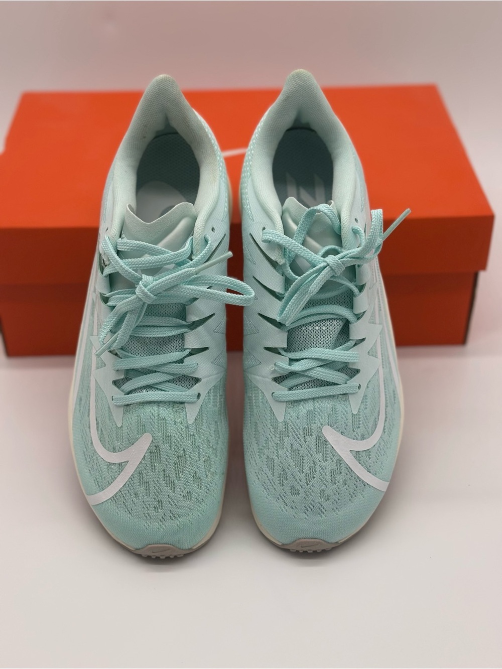 Nike Women’s Mint/White Running Sneakers - Picture 3 of 11